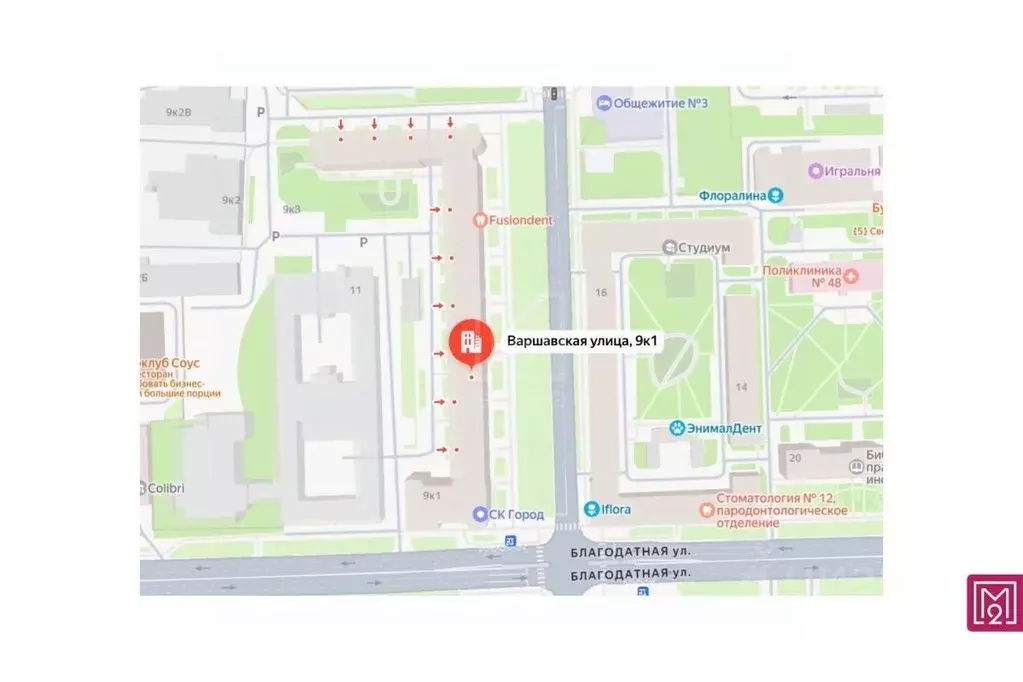 Помещение свободного назначения в Санкт-Петербург Варшавская ул., 9к1 ... - Фото 2