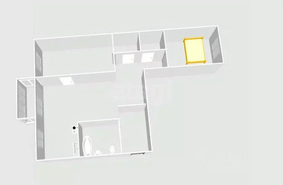 3-к кв. Сахалинская область, Холмск Советская ул., 70 (54.2 м) - Фото 2