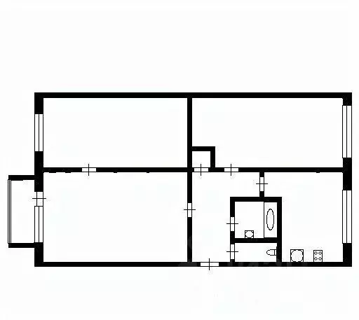 3-к кв. Иркутская область, Усть-Илимск ул. Ленина, 1 (62.4 м) - Фото 2