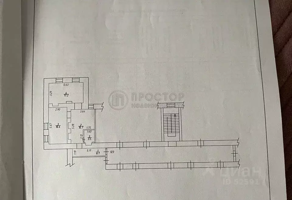 2-к кв. Московская область, Чехов ул. Гарнаева, 20 (59.9 м) - Фото 2