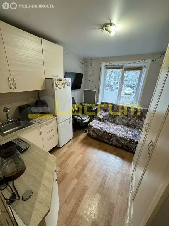 Квартира-студия: Красноярск, Северо-Енисейская улица, 52 (14 м) - Фото 1