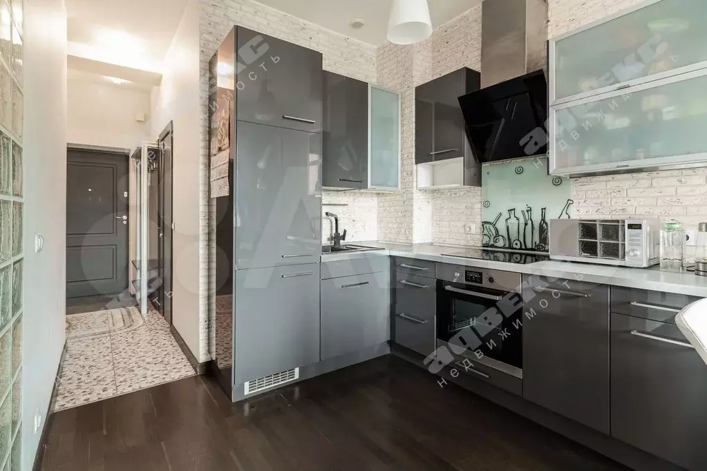 1-к. квартира, 38,1 м, 8/8 эт. - Фото 1