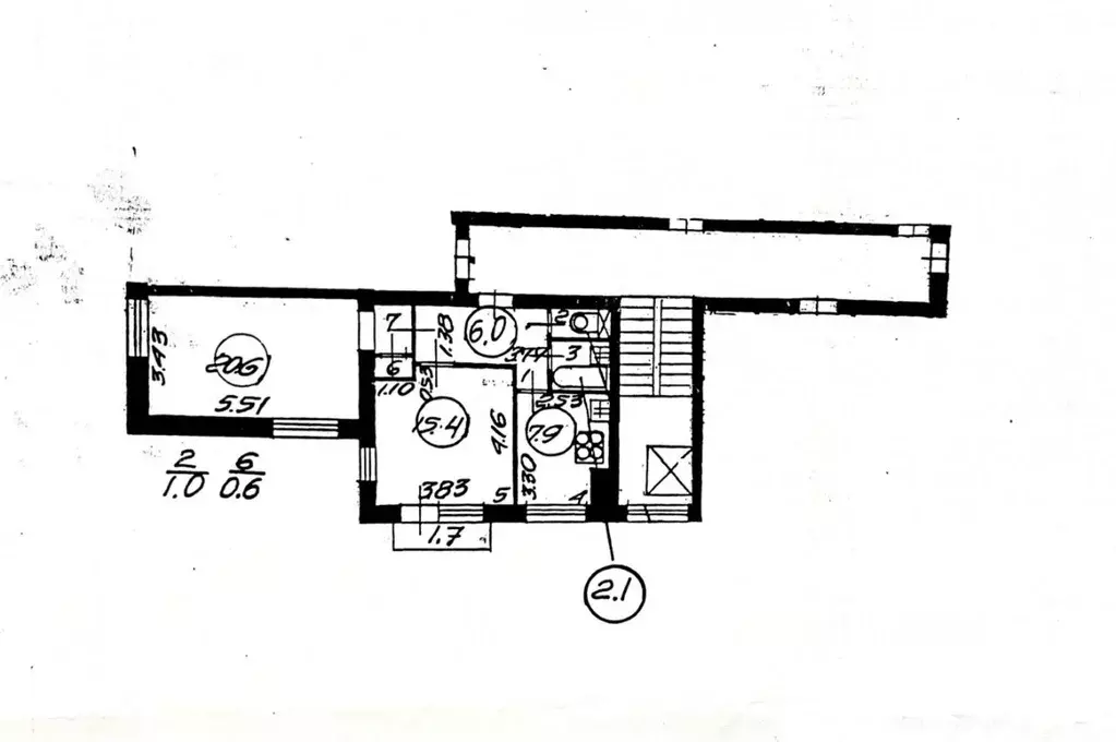2-к кв. Санкт-Петербург ул. Стойкости, 19 (53.6 м) - Фото 2