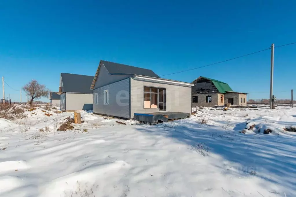 Дом в Омская область, Омский район, Новотроицкое с/пос, д. Малокулачье ... - Фото 1