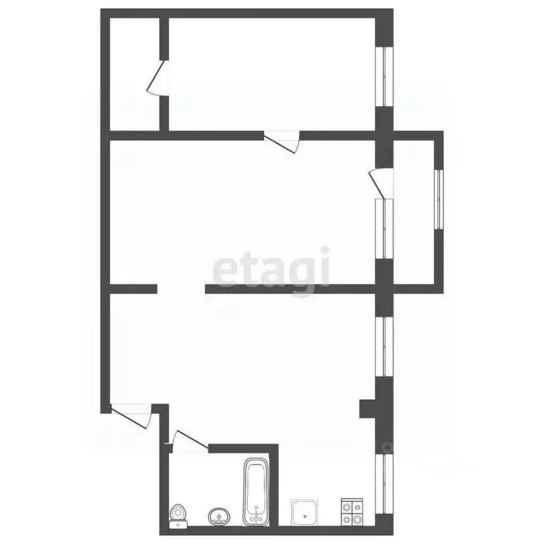 3-к кв. Алтайский край, Бийск Советская ул., 76 (55.5 м) - Фото 2