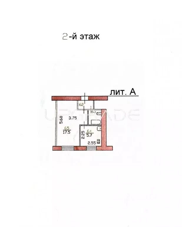 1-к кв. Орловская область, Орел Комсомольская ул., 53 (28.5 м) - Фото 1