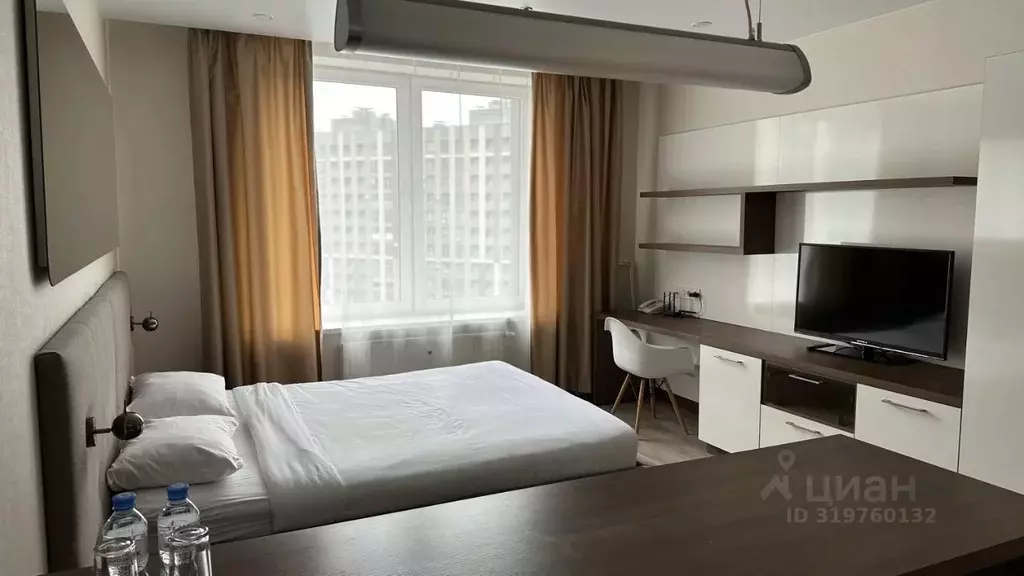 Студия Санкт-Петербург ул. Хошимина, 16А (28.0 м) - Фото 1