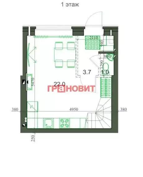 3-комнатная квартира: Элитный, микрорайон Берёзки, 183 (75 м) - Фото 0