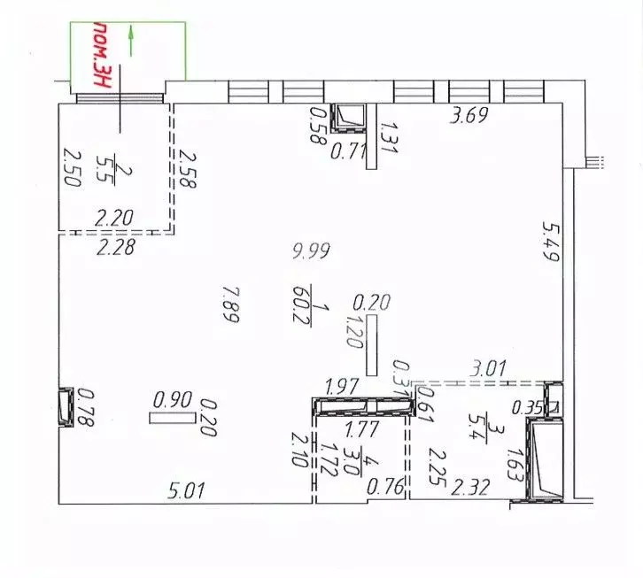 Торговая площадь в Московская область, Ленинский городской округ, д. ... - Фото 2