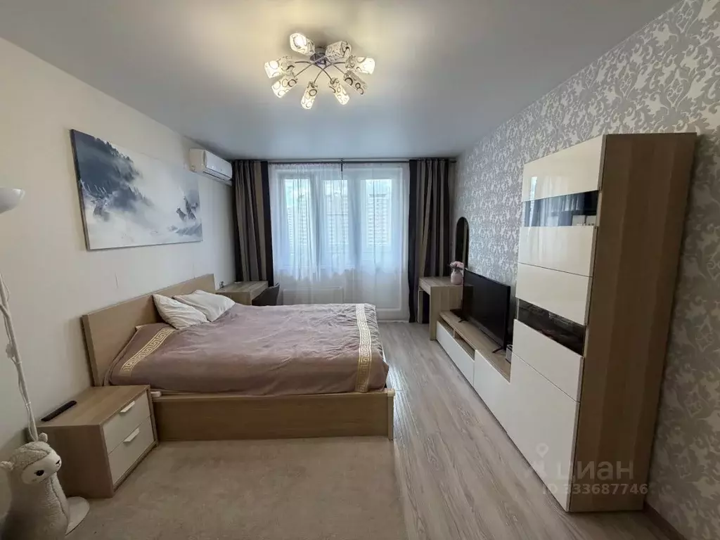 1-к кв. Москва, Москва, Московский г. ул. Бианки, 4к2 (37.7 м) - Фото 1
