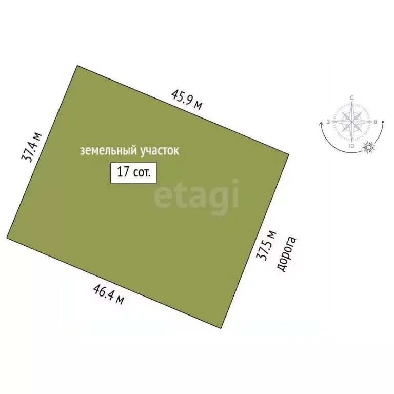 Участок в Тюменская область, Тюмень Березняковский мкр, ул. Крещенская ... - Фото 1