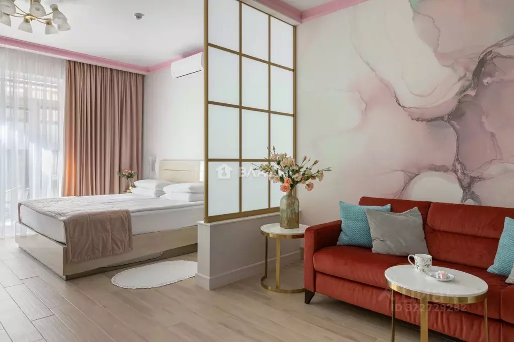 Студия Калининградская область, Светлогорск ул. Ленина, 15 (49.7 м) - Фото 1