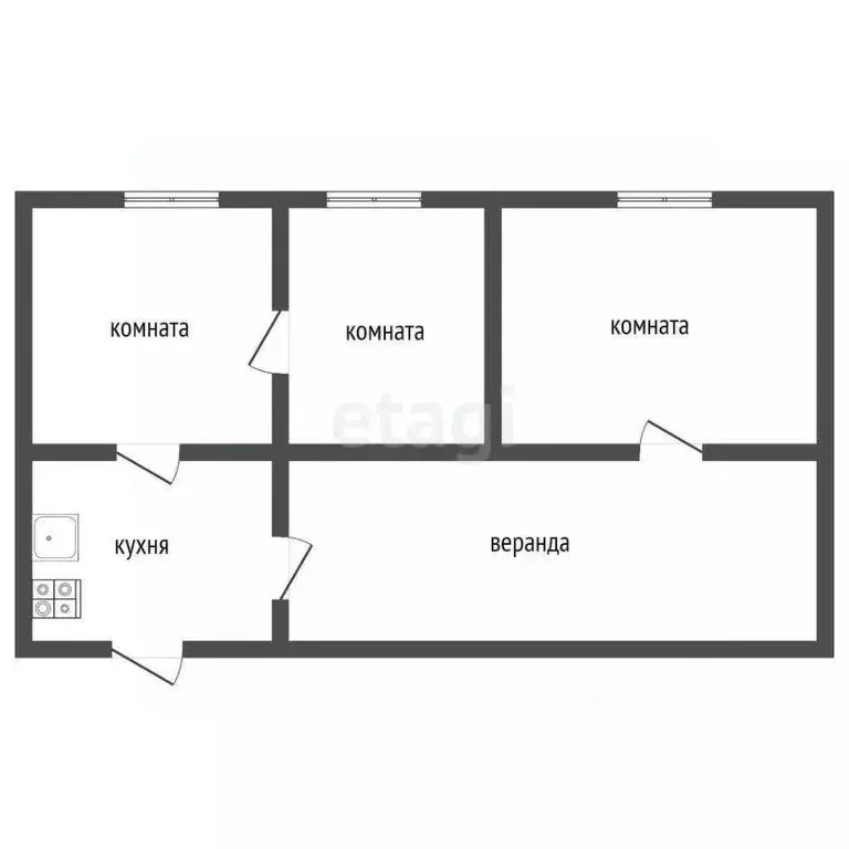 Дом в Воронежская область, с. Новая Усмань, Отрада СНТ ул. Солнечная, ... - Фото 2