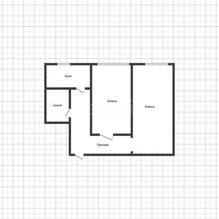 2-к кв. Курская область, Курск просп. Ленинского Комсомола, 93 (42.3 ... - Фото 2