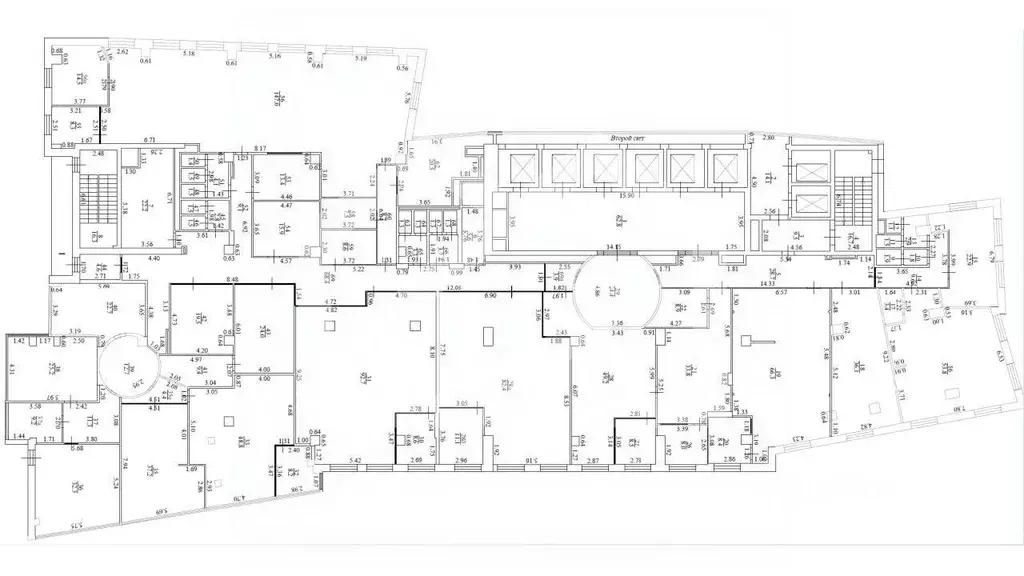 Помещение свободного назначения в Москва ул. Сущевский Вал, 18 (1495 ... - Фото 2