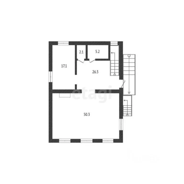 Дом в Башкортостан, Нефтекамск Арланская ул., 22 (250 м) - Фото 2