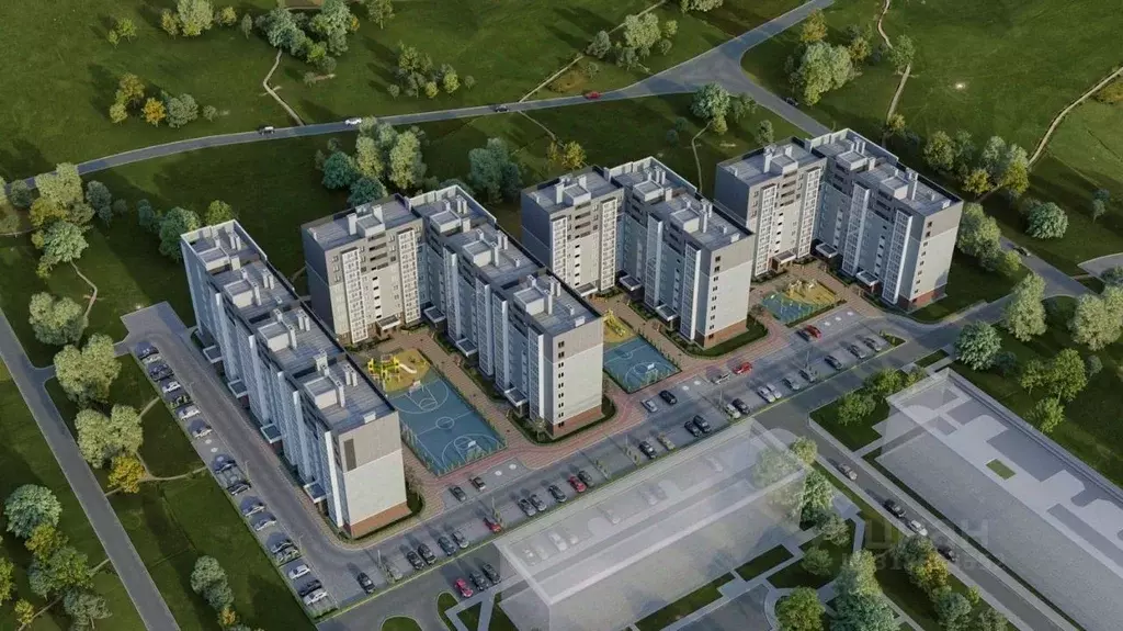 2-к кв. Калининградская область, Калининград Московское кв-л, Квартал ... - Фото 1