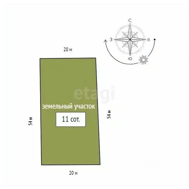 Участок в Красноярский край, Емельяновский муниципальный округ, ... - Фото 2