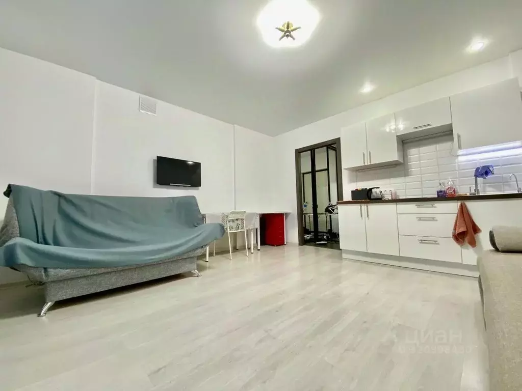 1-к кв. Татарстан, Казань ул. Рауиса Гареева, 103 (31.0 м) - Фото 1