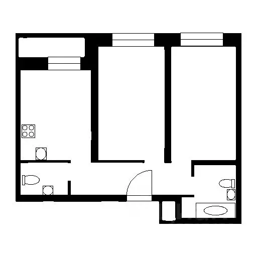 2-к кв. Санкт-Петербург проезд Дизельный, 11к3 (59.1 м) - Фото 1