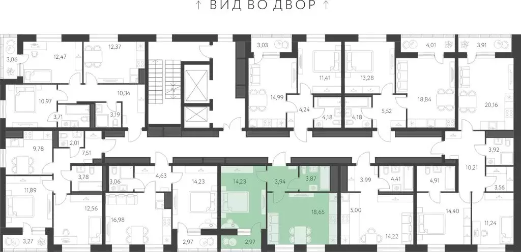 1-комнатная квартира: Екатеринбург, микрорайон Академический, ЖК ... - Фото 1