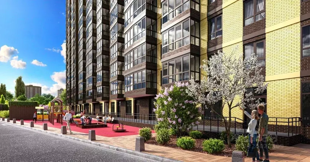 3-к кв. Ростовская область, Ростов-на-Дону Донской Арбат 2 жилой ... - Фото 2