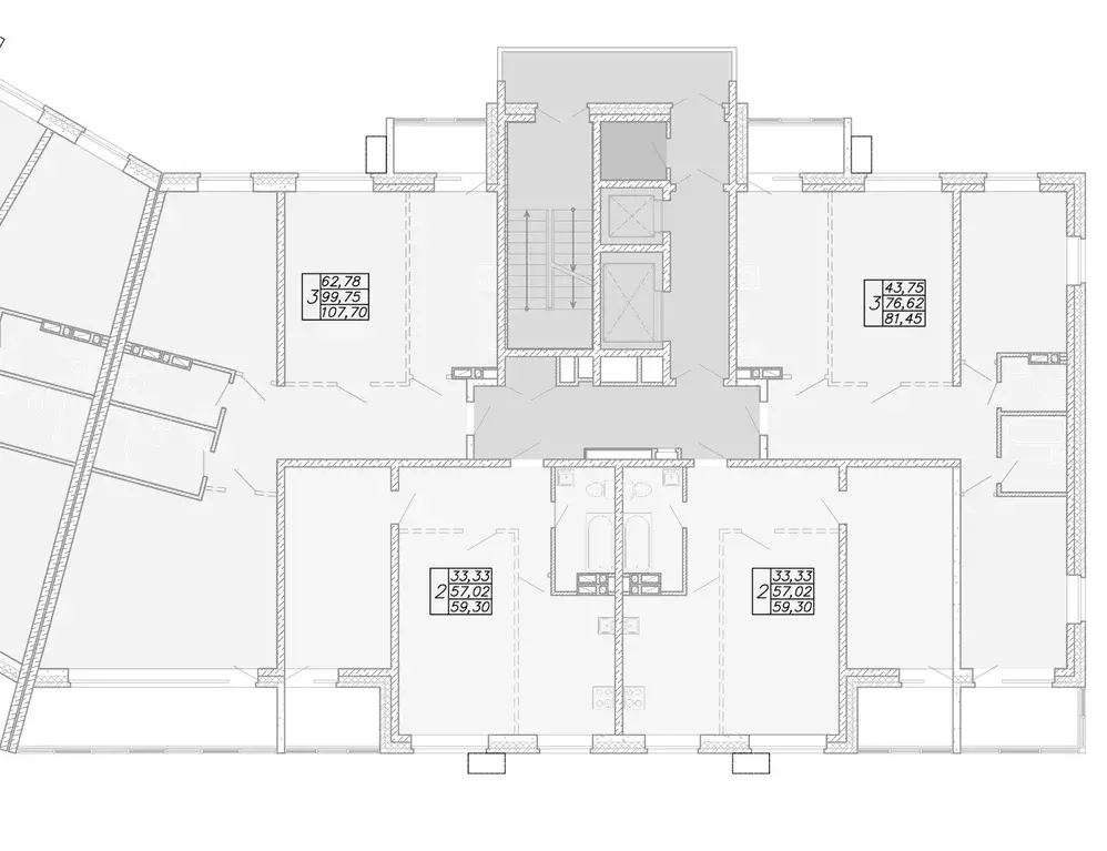 3-к кв. Приморский край, Владивосток ул. Североморская, 2 (99.4 м) - Фото 2