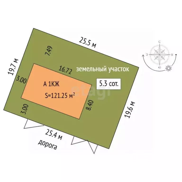 Дом в Тюменская область, Тюмень Меридиан СНТ, ул. 12-я Лесная (94 м) - Фото 0