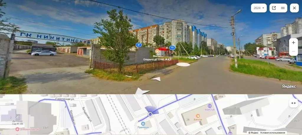Гараж в Астраханская область, Астрахань ул. Генерала Герасименко, 1А ... - Фото 0