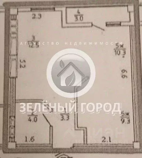 1-к кв. Калининградская область, Калининград ул. Юрия Гагарина, 16Б ... - Фото 1