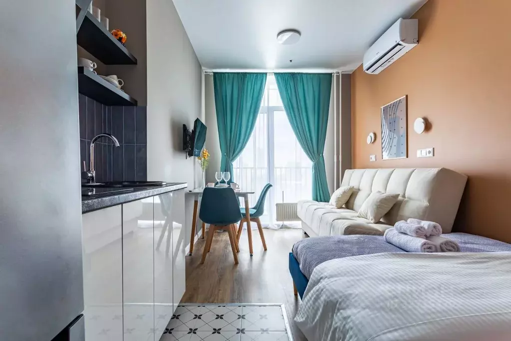 Студия Москва Березовая аллея, 19к6 (19.0 м) - Фото 2