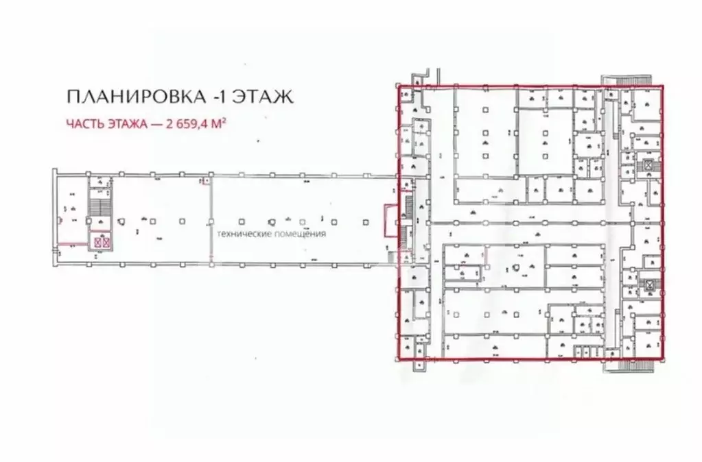 Помещение свободного назначения в Москва ул. Обручева, 52с3 (2659 м) - Фото 2
