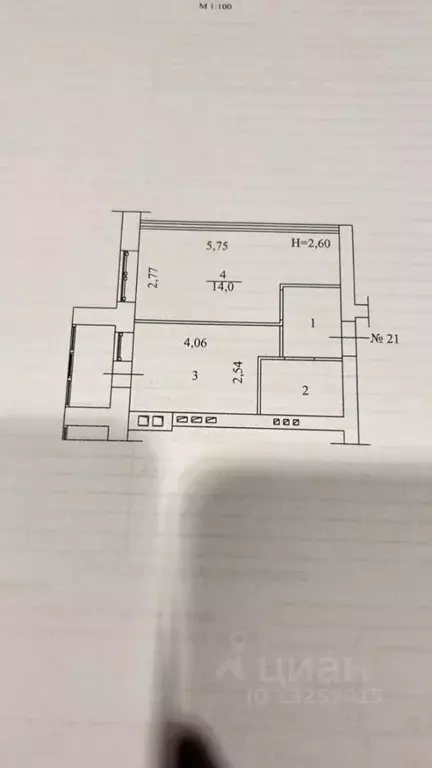 1-к кв. Волгоградская область, Волгоград ул. Химина, 9А (30.0 м) - Фото 2
