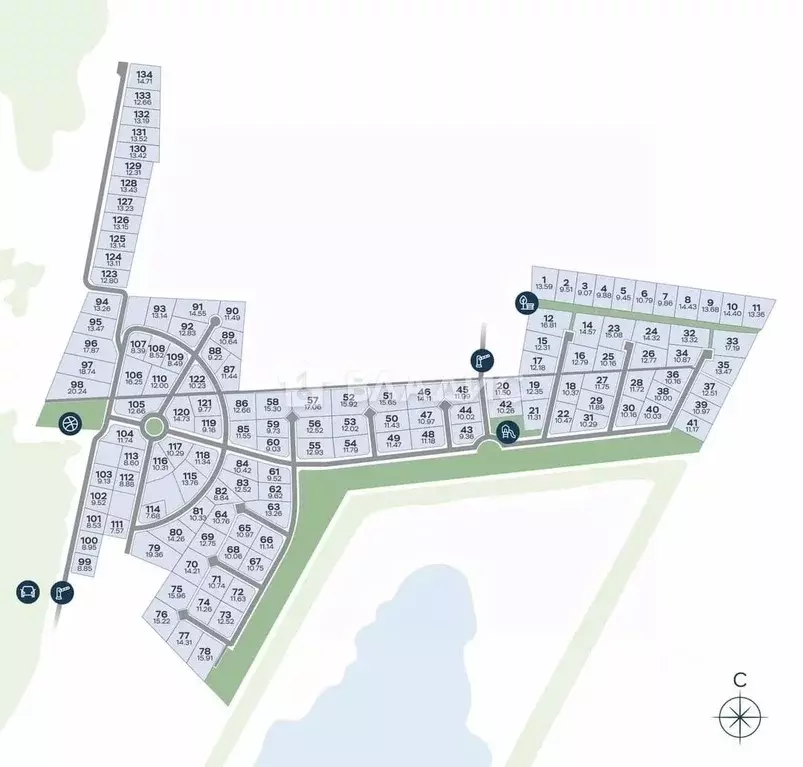 Участок в Ленинградская область, Всеволожский район, Колтушское ... - Фото 2