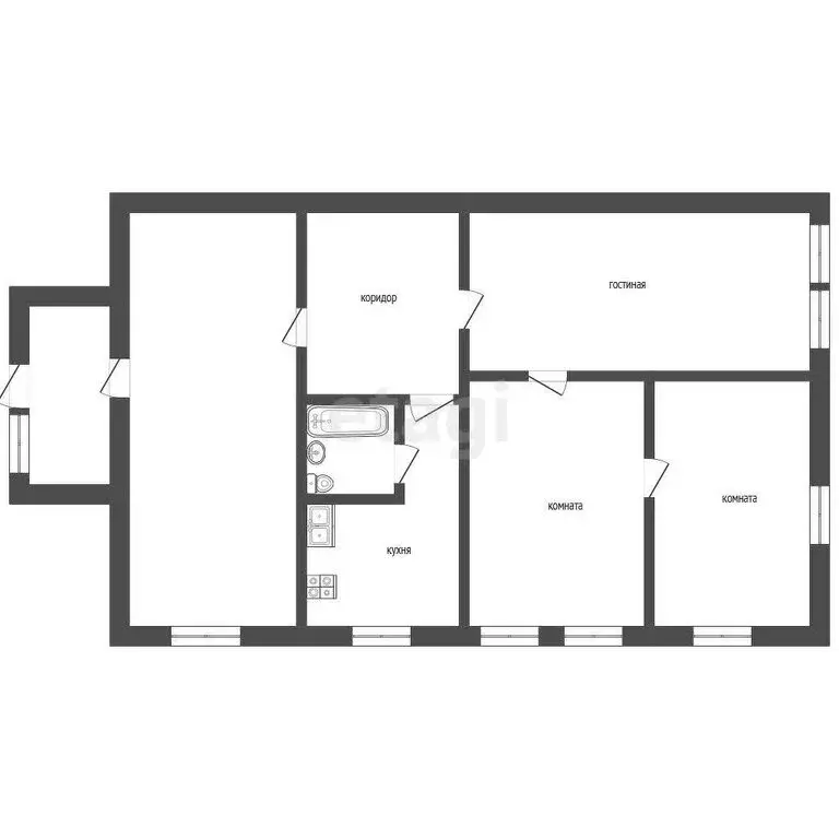 Дом в Лемдяй, Советская улица (73.3 м) - Фото 1