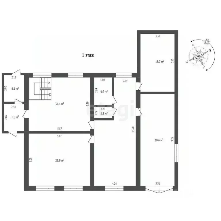 Дом в Мордовия, Лямбирский район, Берсеневское с/пос, пос. Звездный ... - Фото 2