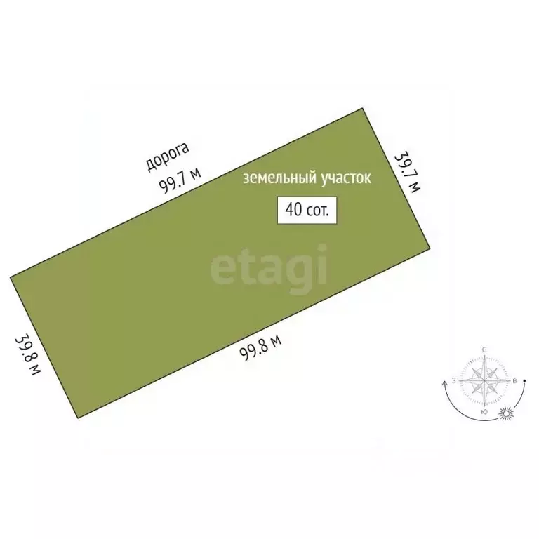 Участок в Тюменская область, Нижнетавдинский муниципальный округ, ... - Фото 2