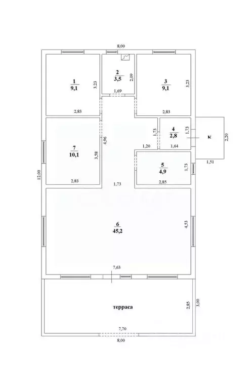 Дом в Ульяновская область, Ульяновский район, Ишеевское городское ... - Фото 1