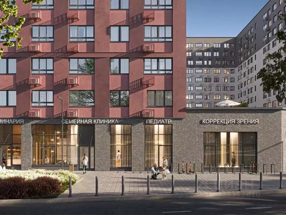 Торговая площадь в Москва Дзен-кварталы жилой комплекс (133 м) - Фото 1