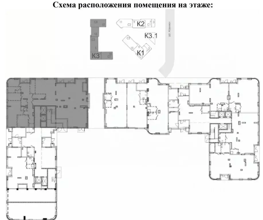 Помещение свободного назначения в Москва наб. Марка Шагала, 15к1 (369 ... - Фото 2