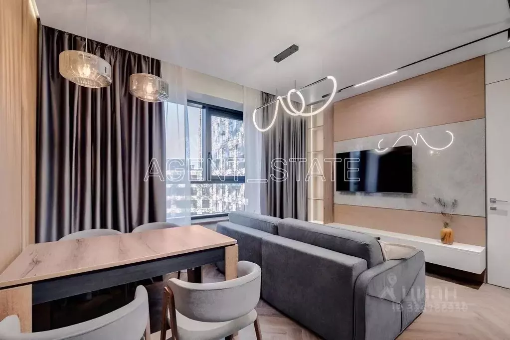 2-к кв. Москва Левел Причальный жилой комплекс, 10к1 (40.0 м) - Фото 1