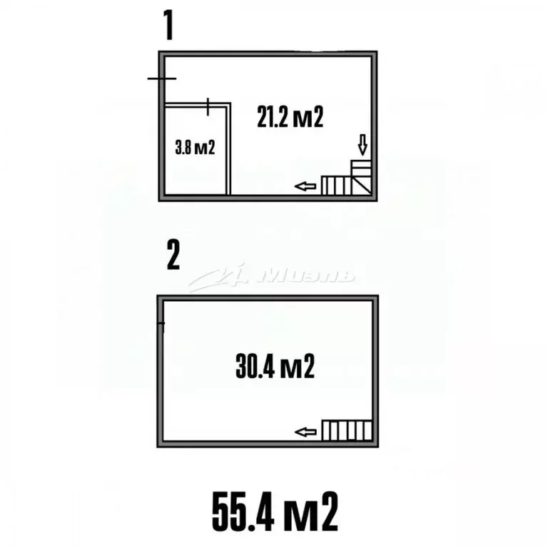 Свободной планировки кв. Крым, Сакский район, Лесновское с/пос, с. ... - Фото 2