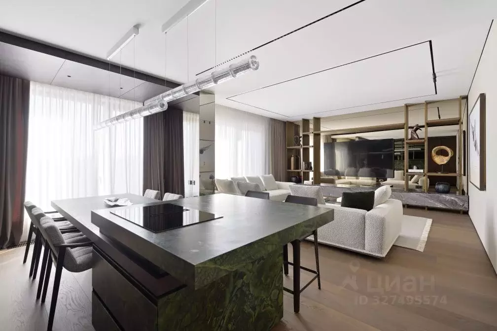 4-к кв. Москва ул. Усачева, 15А (160.0 м) - Фото 1