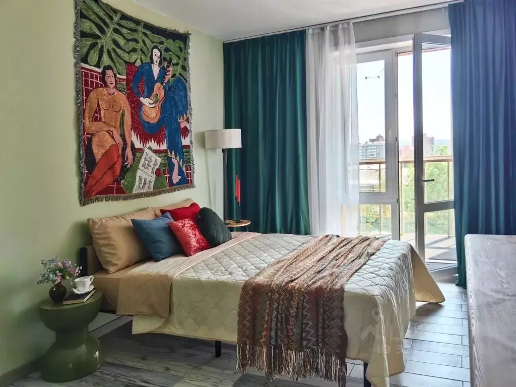 Студия Иркутская область, Иркутск Байкальская ул., 208 (25.0 м) - Фото 1