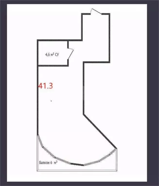 Студия Краснодарский край, Геленджик Крымская ул., 22к19 (41.3 м) - Фото 1