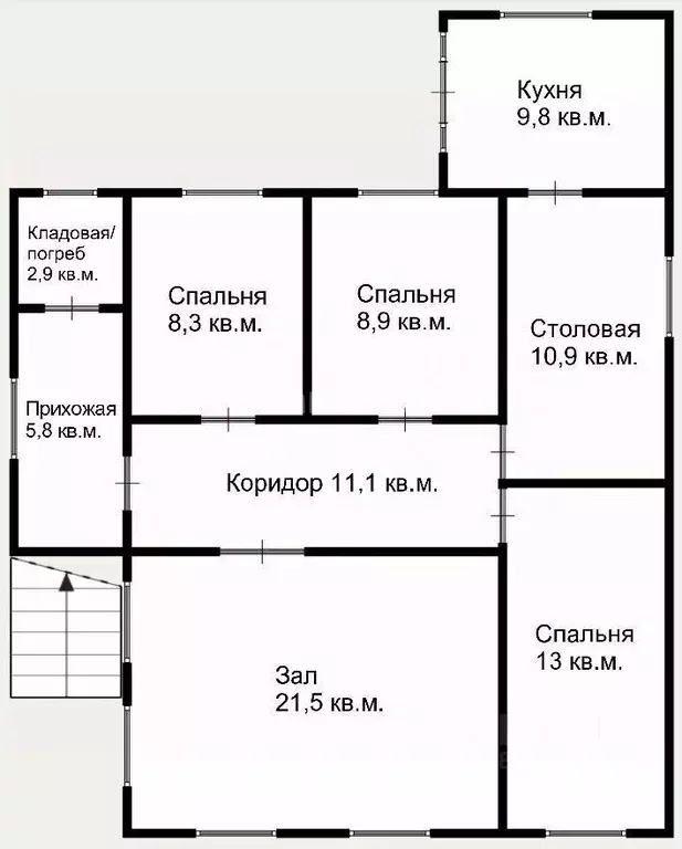 дом в краснодарский край, северский район, ильское городское . - Фото 1