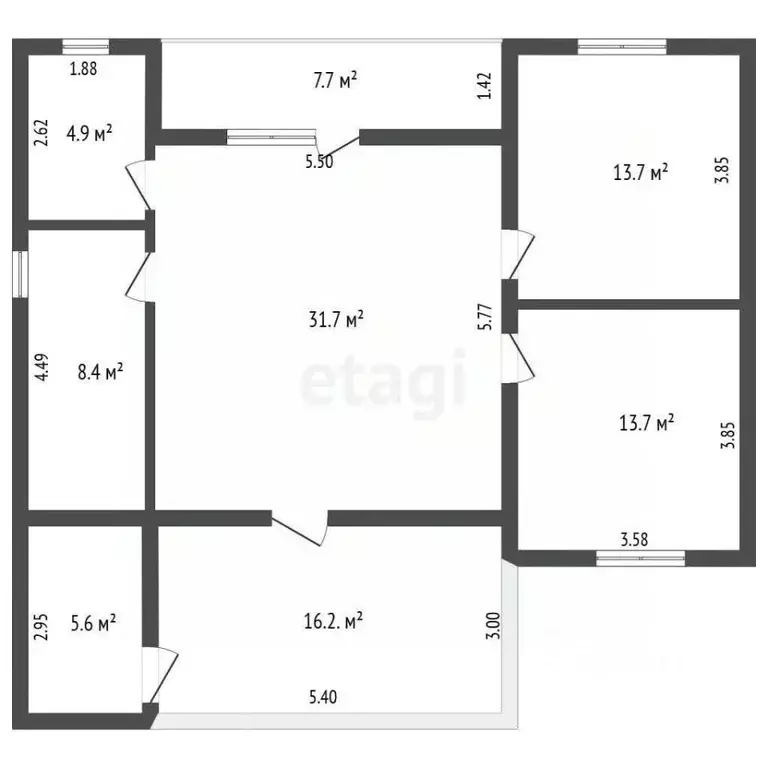 Дом в Краснодарский край, Анапа ул. Николая Купчика, 46 (114 м) - Фото 1