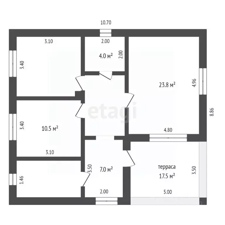 Дом в Тюменская область, Тюмень Текстильщик СНТ,  (95 м) - Фото 1