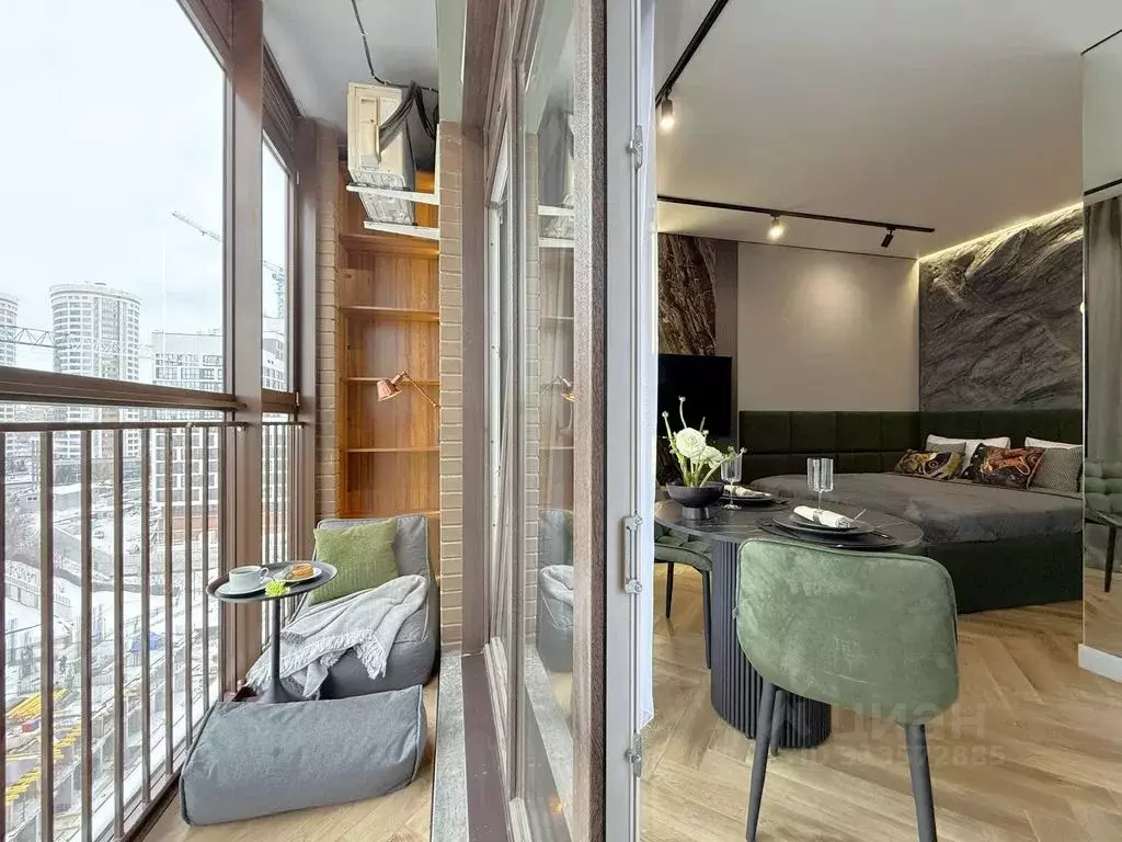 Студия Новосибирская область, Новосибирск ул. Шевченко, 19/1 (28.0 м) - Фото 1