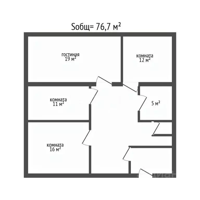Дом в Брянская область, Жуковка Сосновый пер. (77 м) - Фото 2